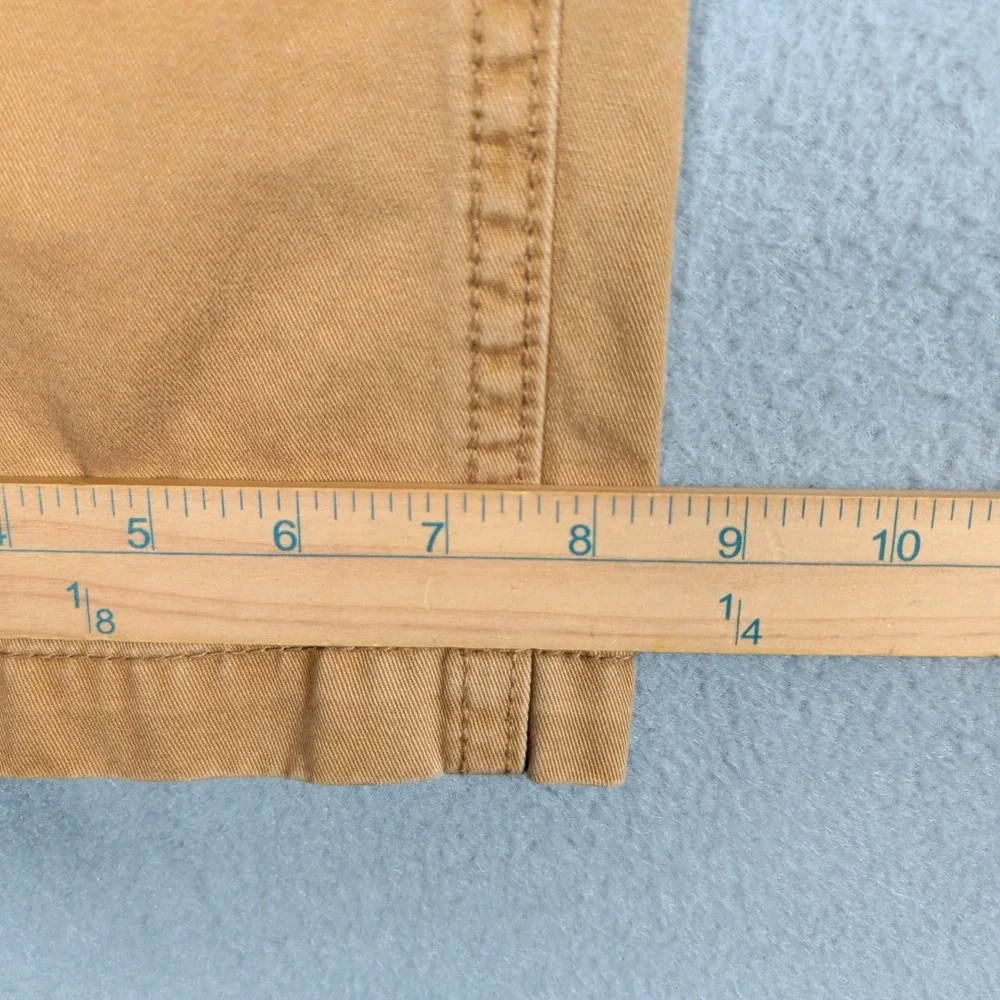 American Eagle Pants Mens 28x30 Brown Original Boot Chino Khaki Casual Workwear